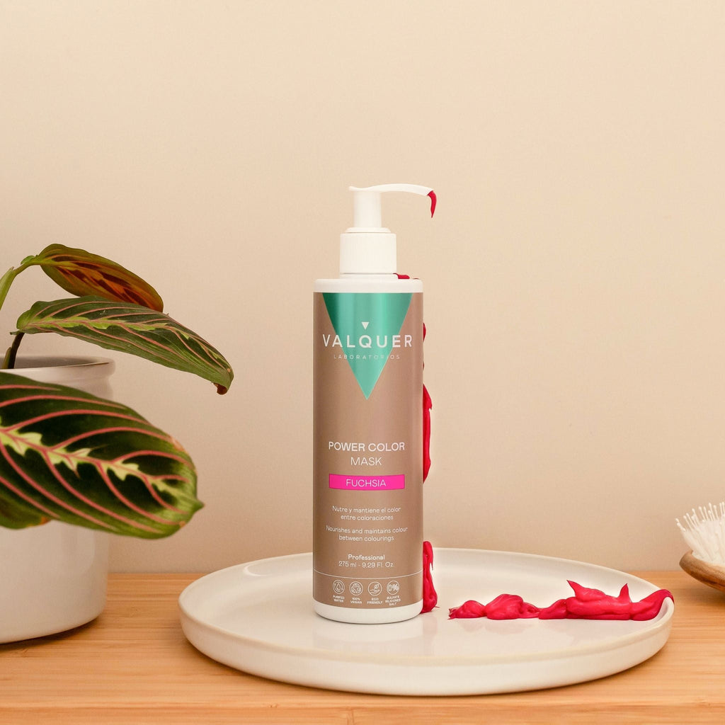Mascarilla color Fucsia / Rosa - Power Color - 275 ml - Montber Professional Brand