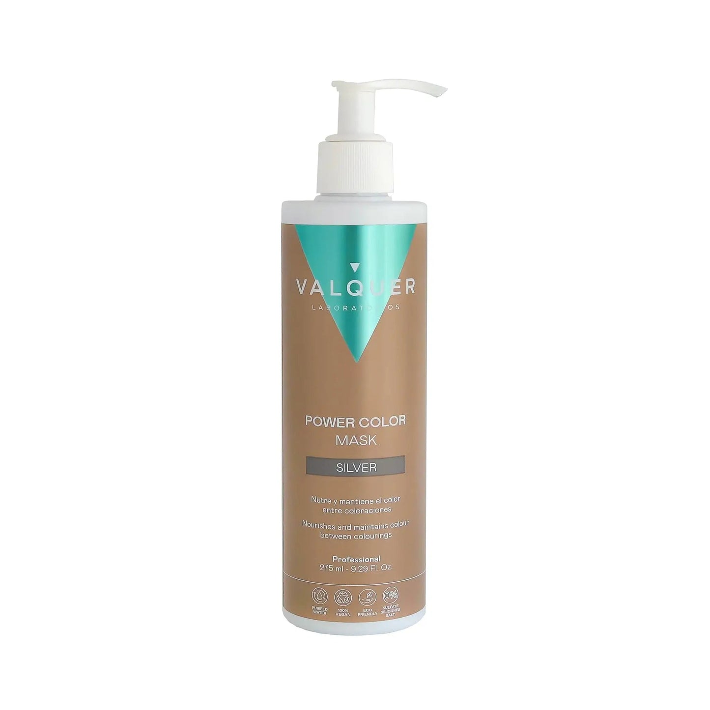 Mascarilla color gris plata - Power Color - 275 ml - Montber Professional Brand