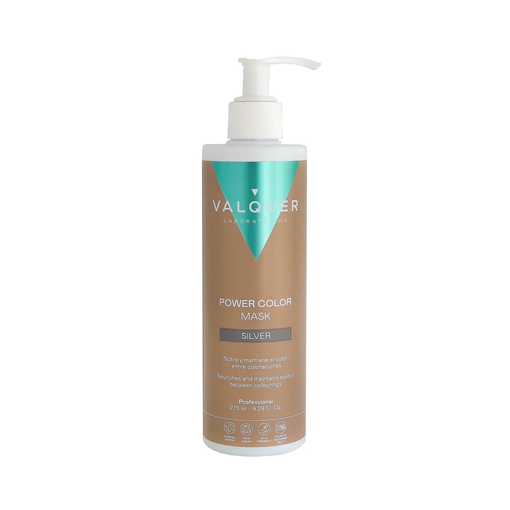 Mascarilla color gris plata - Power Color - 275 ml - Montber Professional Brand