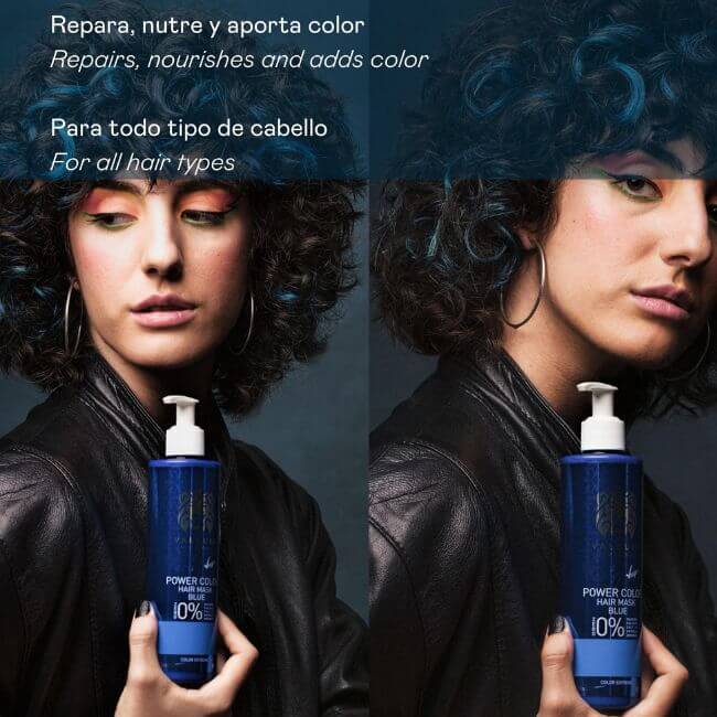 Mascarilla color Rojo - Power Color - 275 ml - Montber Professional Brand