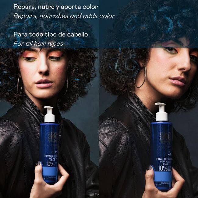 Mascarilla color Rubio Dorado - Power Color - 275 ml - Montber Professional Brand