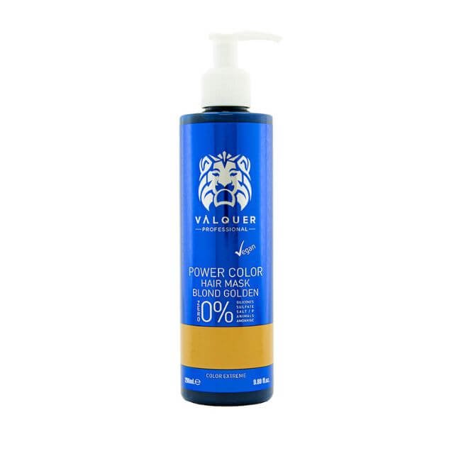 Mascarilla color Rubio Dorado - Power Color - 275 ml - Montber Professional Brand