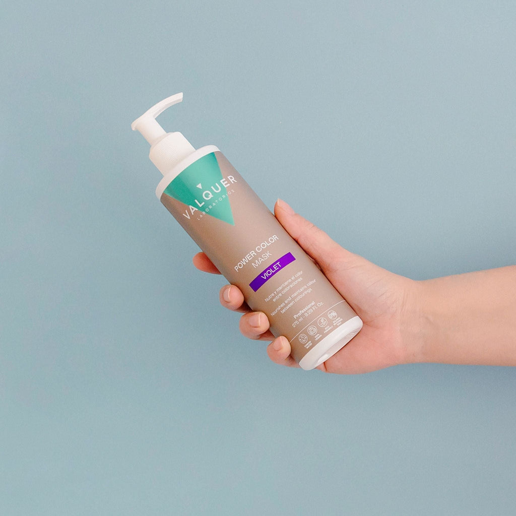 Mascarilla color Violeta - Power Color - 275 ml - Montber Professional Brand