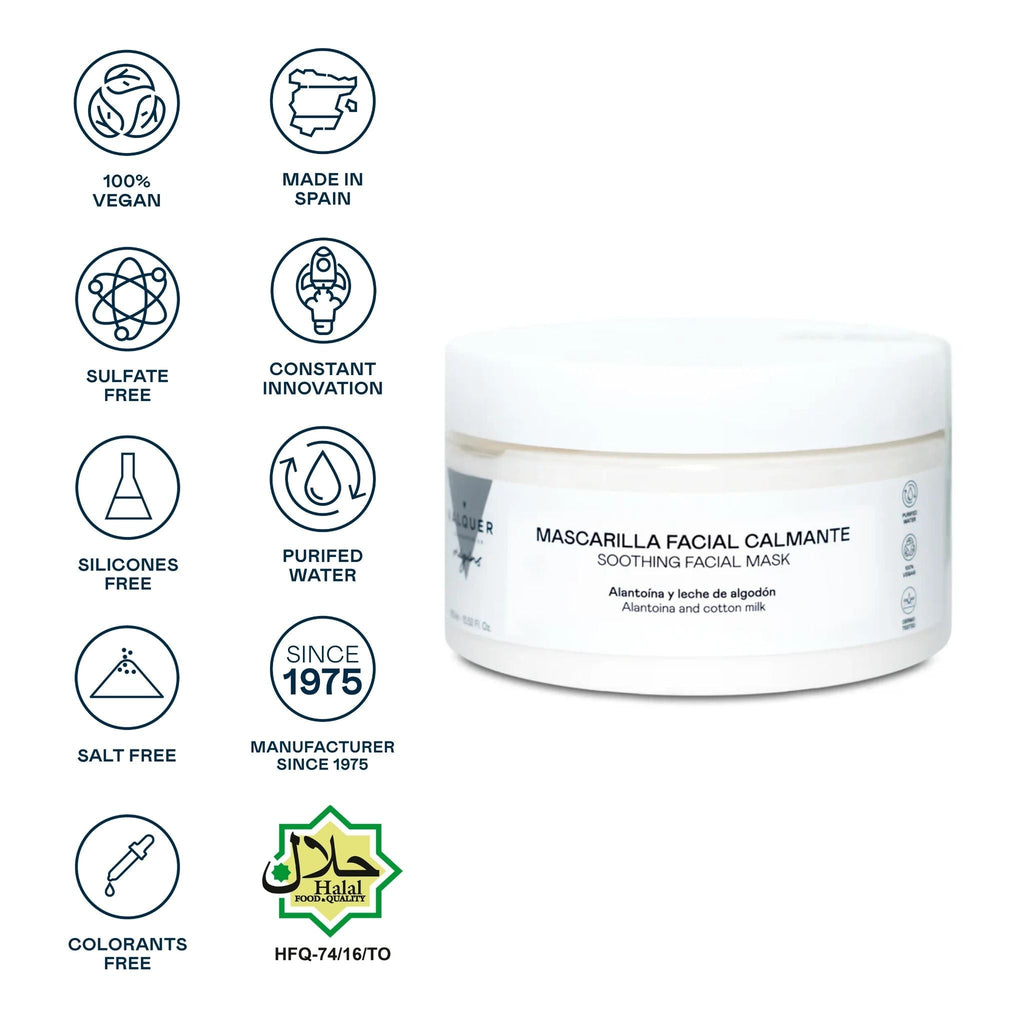 Mascarilla facial calmante - 200 ml - Montber Professional Brand