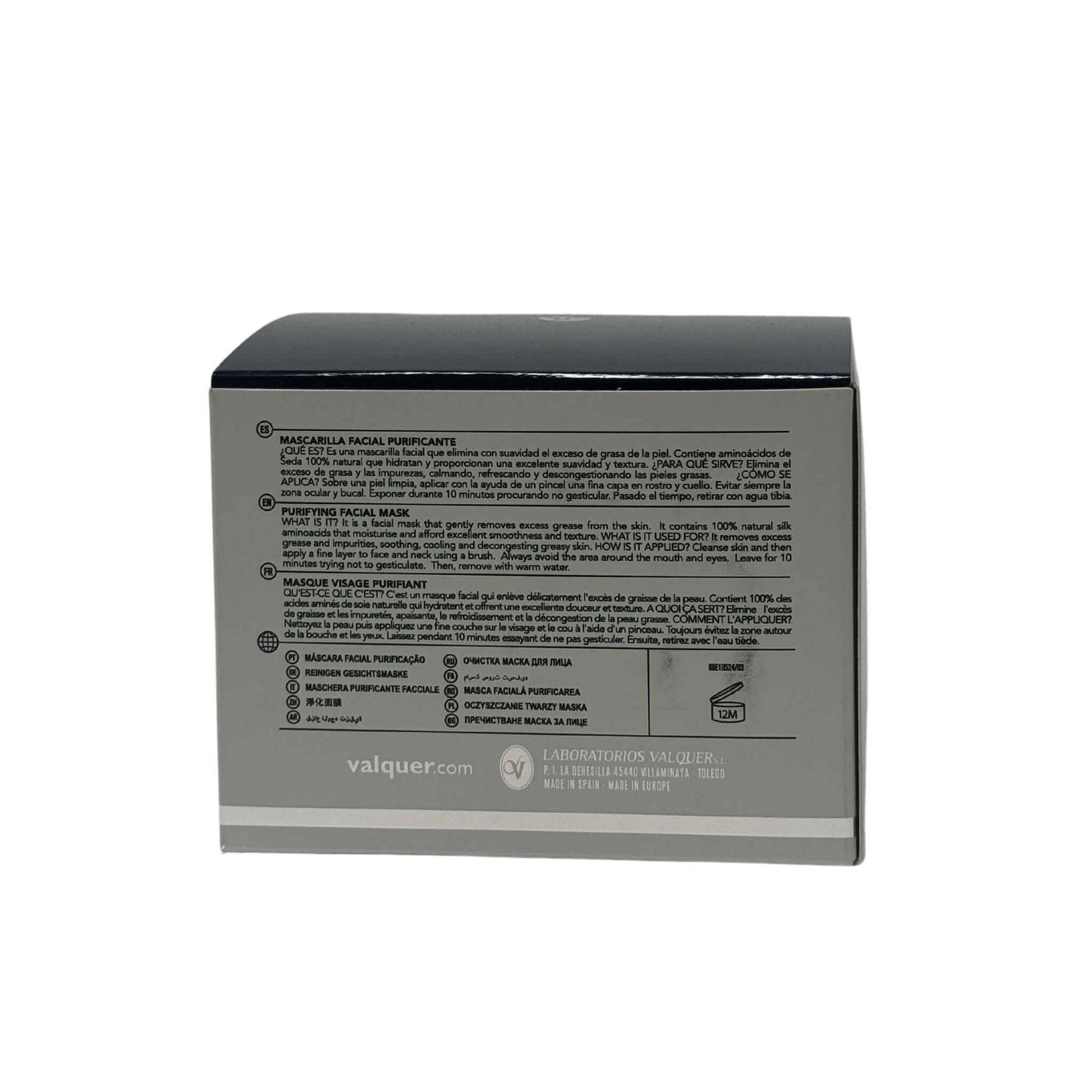 Mascarilla Facial Purificante – Control de Grasa y Suavidad - 200 ml - Montber Professional Brand