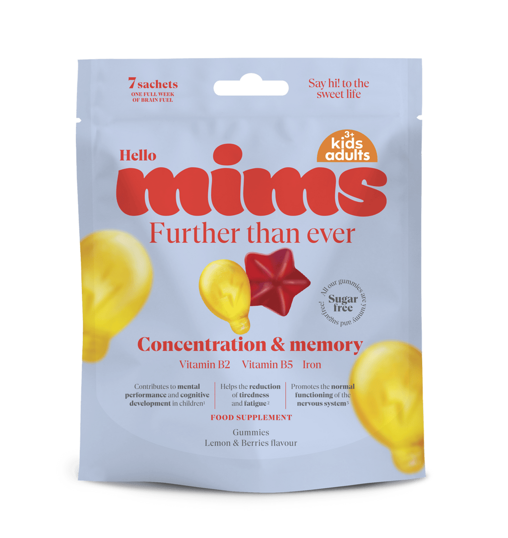 Mims Concentración y Memoria - Montber Professional Brand