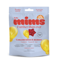 Mims Concentración y Memoria - Montber Professional Brand