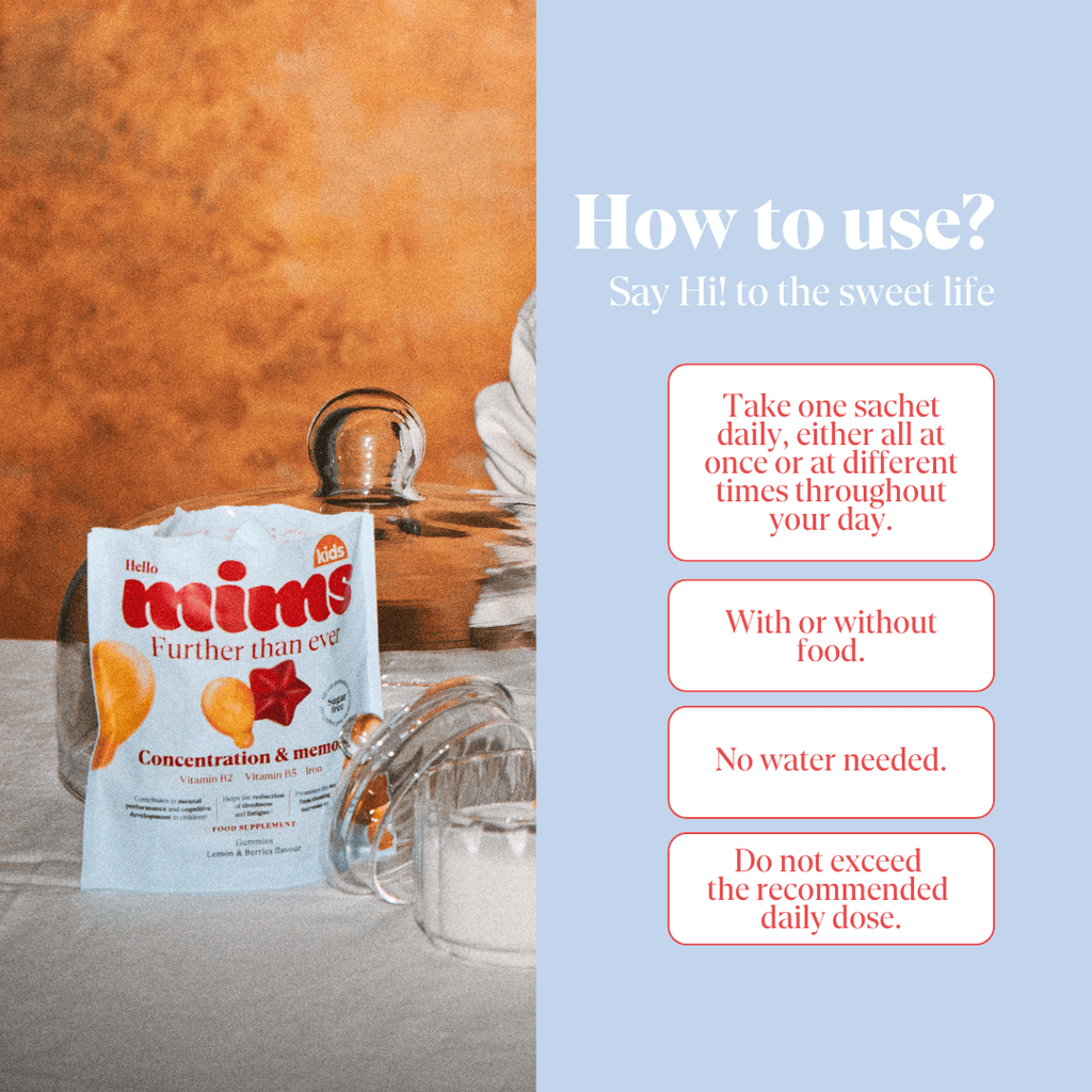 Mims Concentración y Memoria - Montber Professional Brand