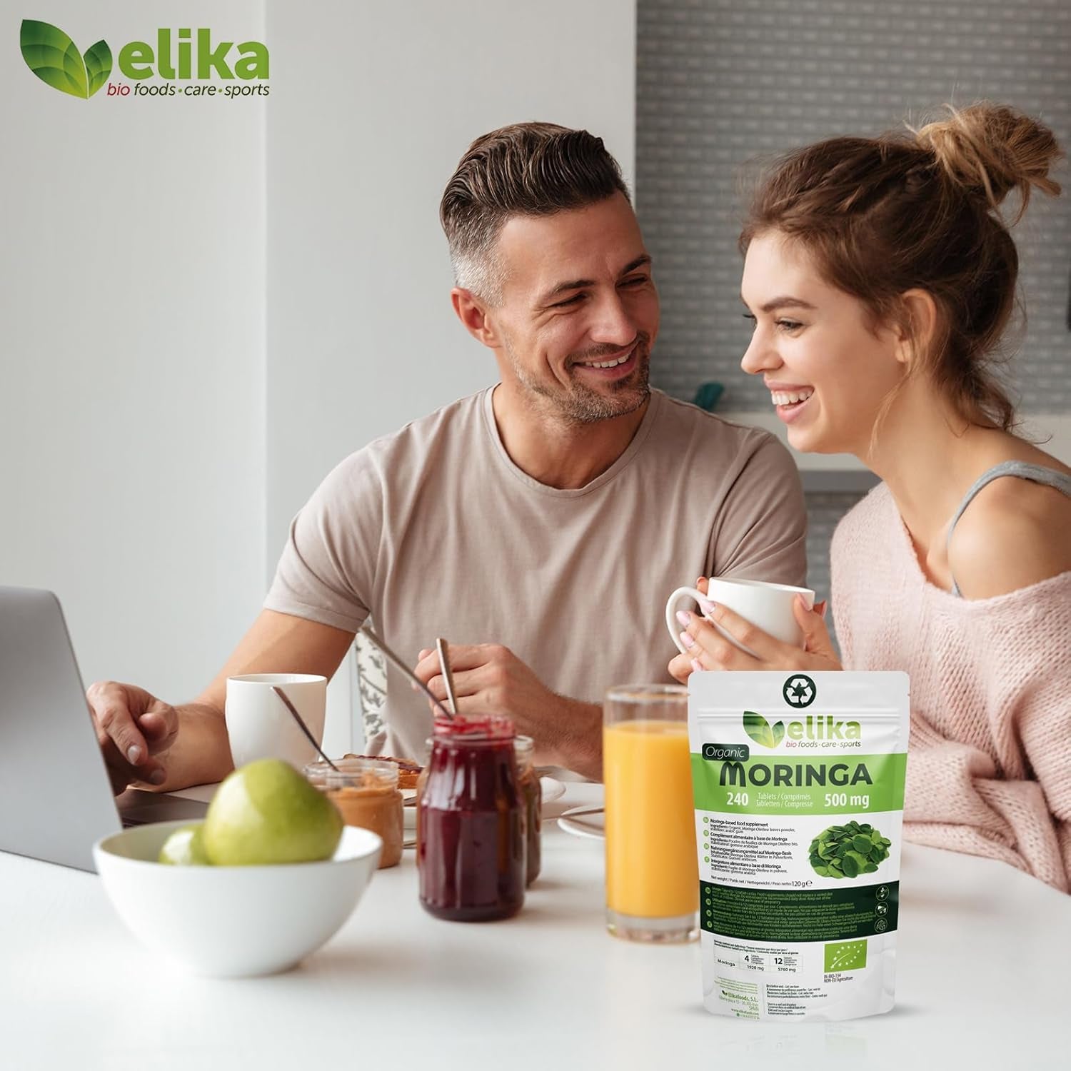 Moringa Oleifera 500 Mg. 240 Comprimidos - Montber Professional Brand