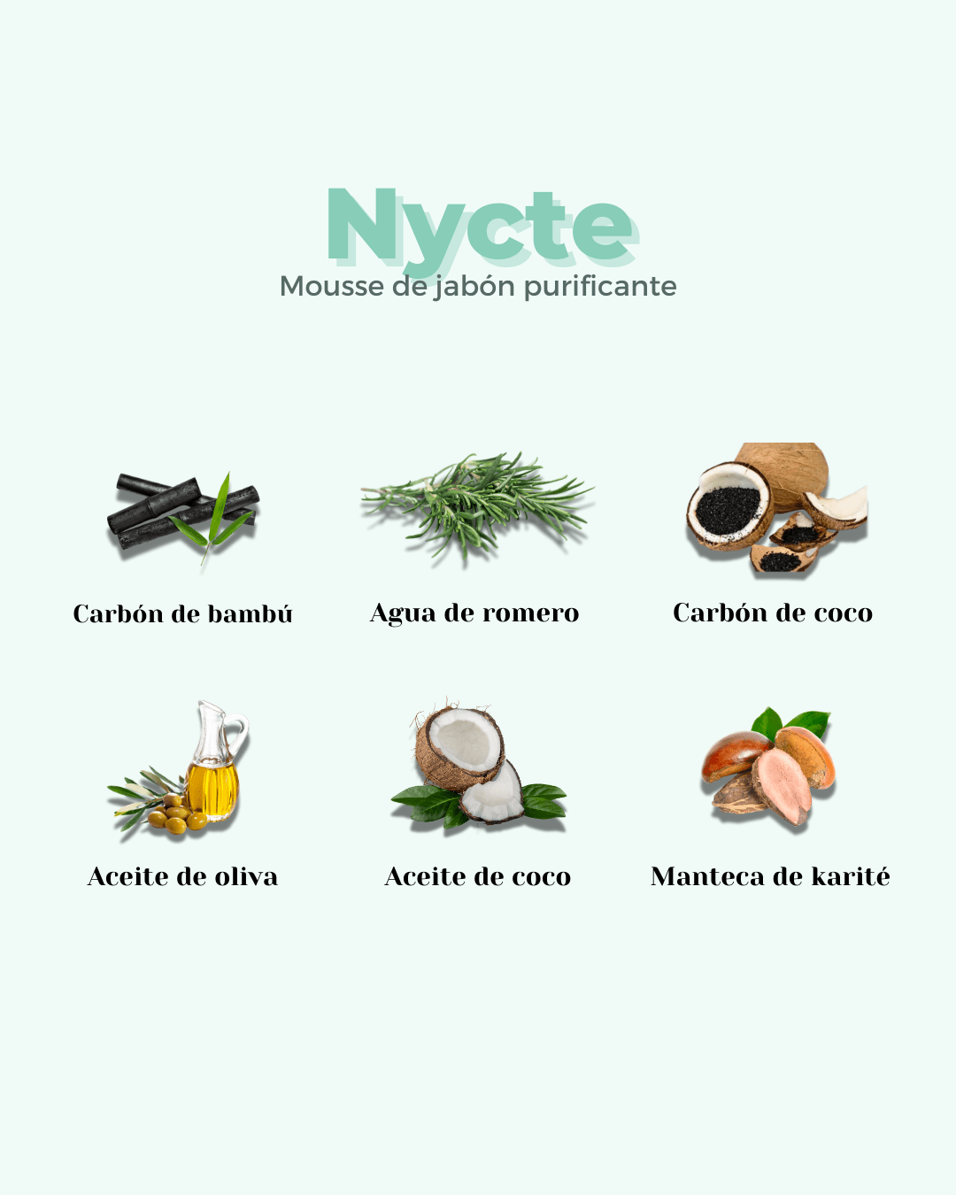 Mousse Facial ECO Piel Mixta y Grasa NYCTE - Montber Professional Brand