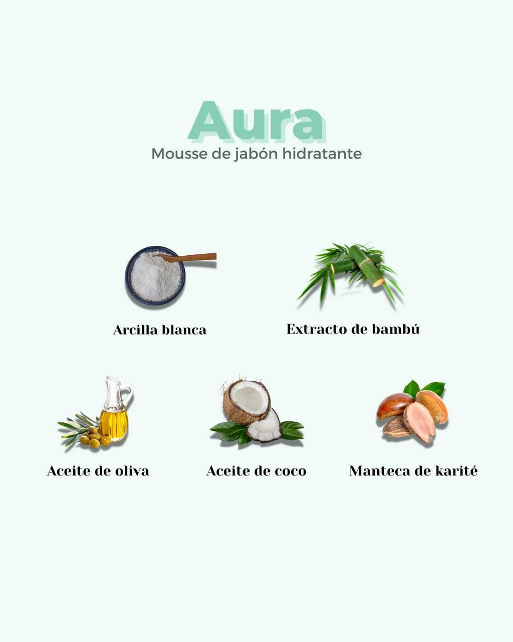 Mousse Facial ECO Piel Normal y Seca AURA - Montber Professional Brand