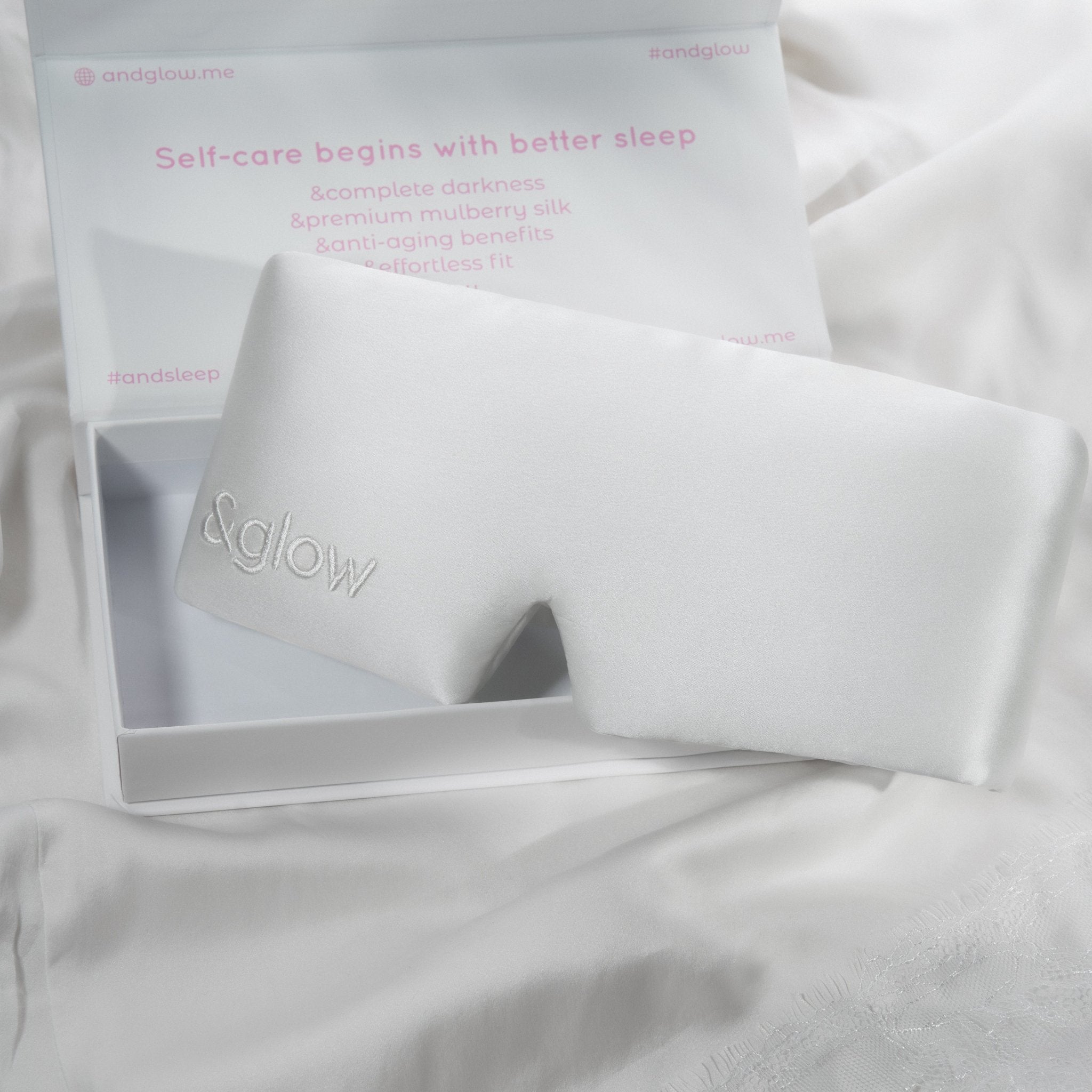 Mulberry Silk Sleep Mask - Montber Professional Brand