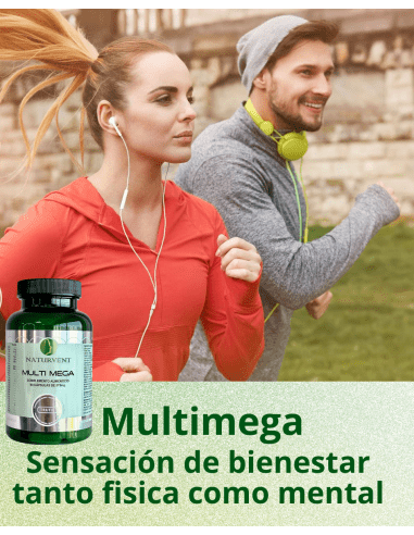 Multivitamínico MULTI MEGA: Más de 40 vitaminas y minerales por cápsula. - Montber Professional Brand
