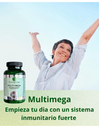 Multivitamínico MULTI MEGA: Más de 40 vitaminas y minerales por cápsula. - Montber Professional Brand