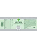 Multivitamínico MULTI MEGA: Más de 40 vitaminas y minerales por cápsula. - Montber Professional Brand