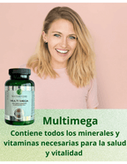 Multivitamínico MULTI MEGA: Más de 40 vitaminas y minerales por cápsula. - Montber Professional Brand