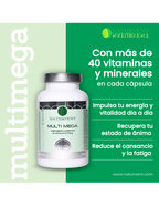 Multivitamínico MULTI MEGA: Más de 40 vitaminas y minerales por cápsula. - Montber Professional Brand