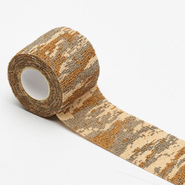 Non - woven Camouflage Bandage Hunting Camera Camouflage Tape Military Fans Telescopic Elastic Self - adhesive - Montber Professional Brand