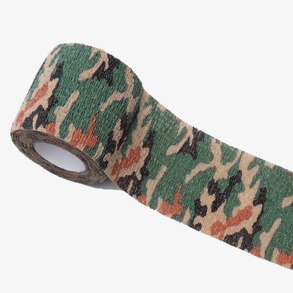 Non - woven Camouflage Bandage Hunting Camera Camouflage Tape Military Fans Telescopic Elastic Self - adhesive - Montber Professional Brand
