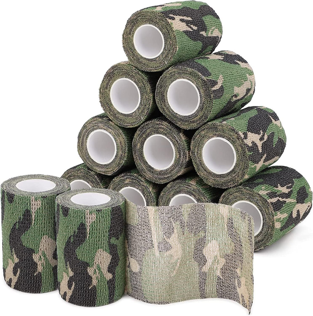 Non - woven Camouflage Bandage Hunting Camera Camouflage Tape Military Fans Telescopic Elastic Self - adhesive - Montber Professional Brand