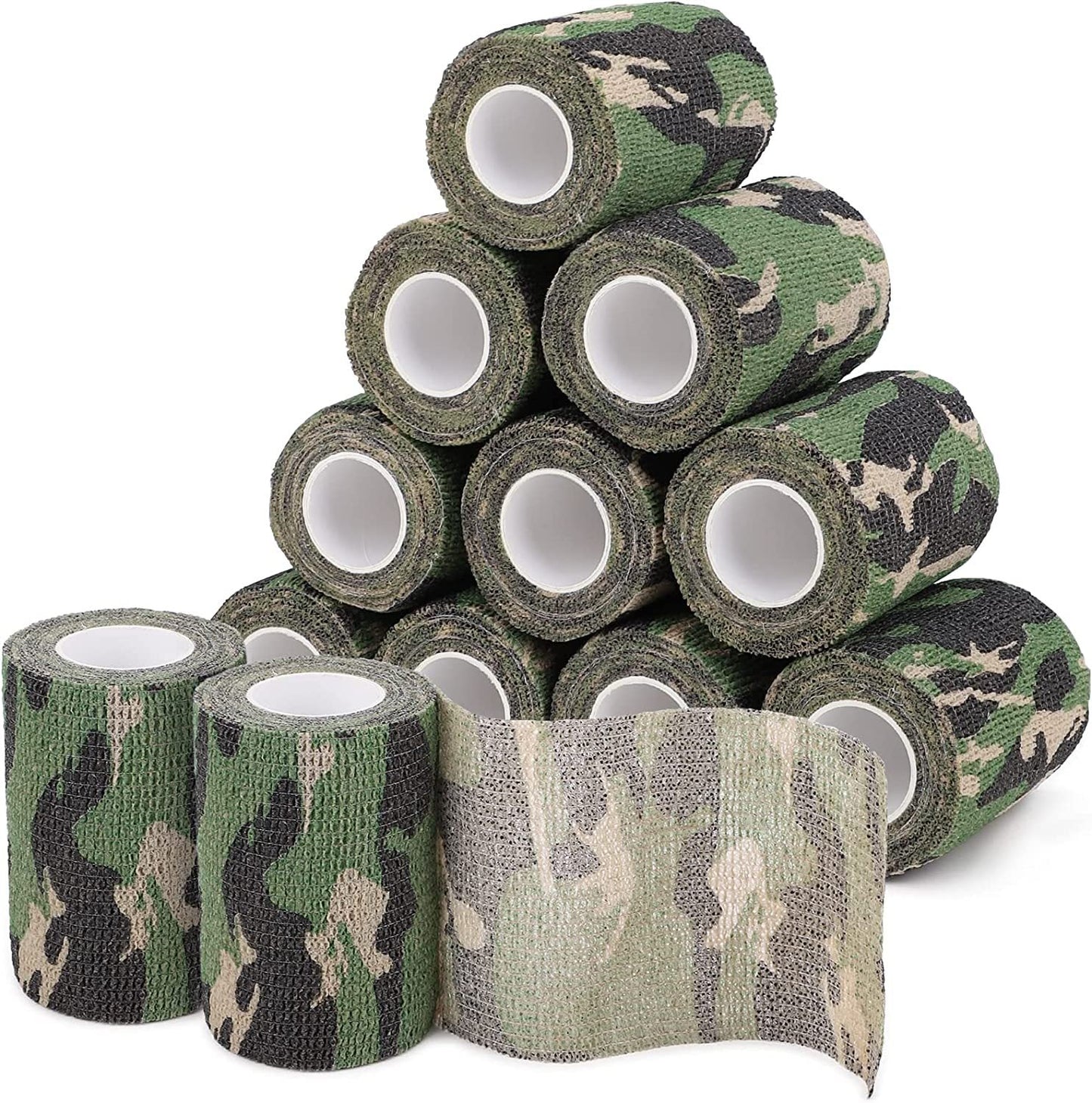 Non - woven Camouflage Bandage Hunting Camera Camouflage Tape Military Fans Telescopic Elastic Self - adhesive - Montber Professional Brand