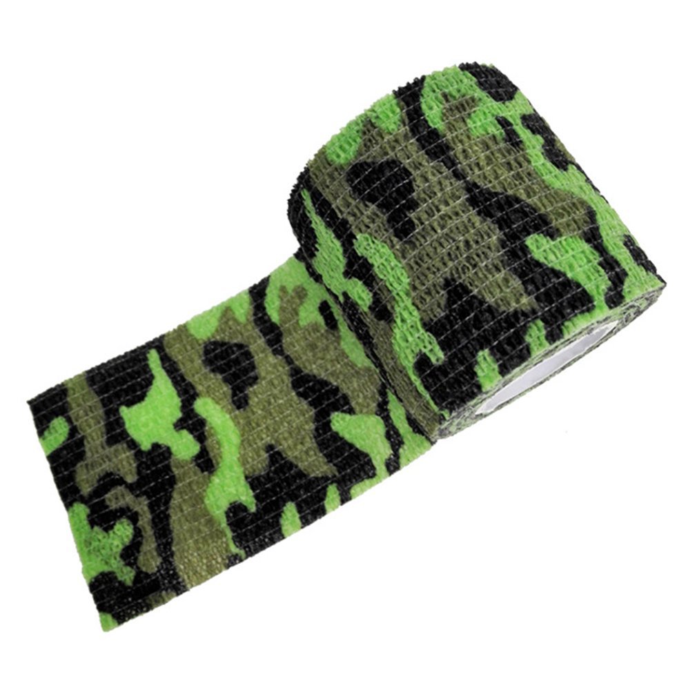 Non - woven Camouflage Bandage Hunting Camera Camouflage Tape Military Fans Telescopic Elastic Self - adhesive - Montber Professional Brand