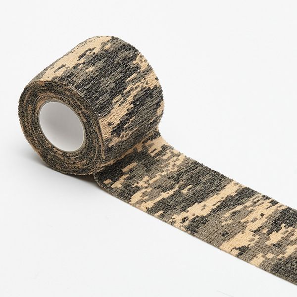 Non - woven Camouflage Bandage Hunting Camera Camouflage Tape Military Fans Telescopic Elastic Self - adhesive - Montber Professional Brand