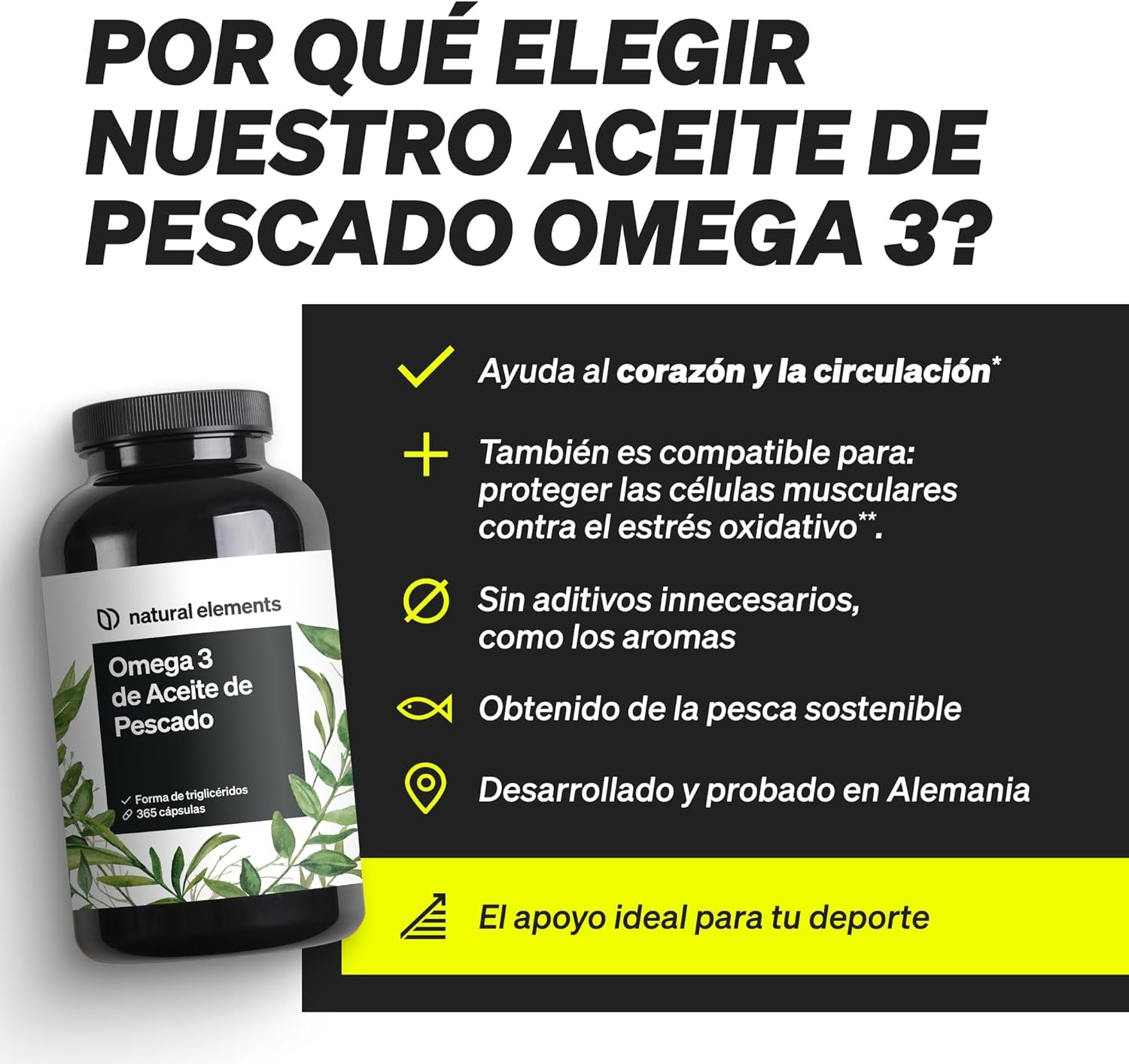 Omega 3 + Vit E: Cuidado Total Corazón y Células - Montber Professional Brand