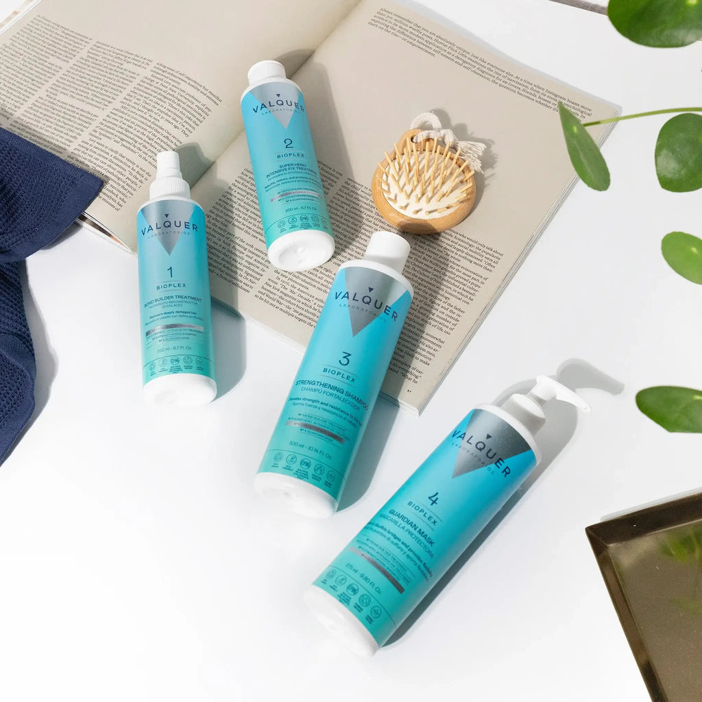 Pack Bioplex Nº1 y Nº2 - Tratamiento Reconstructor de Enlaces y Tratamiento Intensivo Reparador - 400 ml - Montber Professional Brand