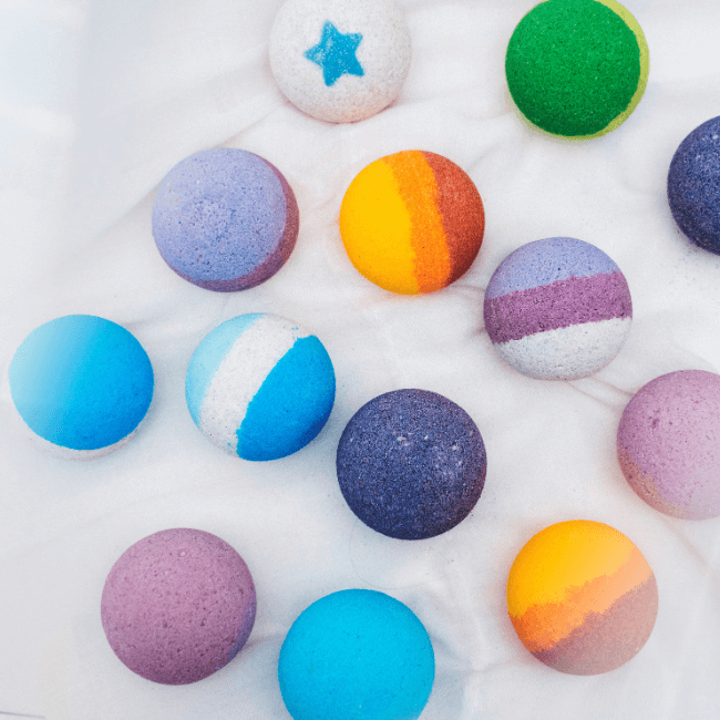 Pack bombas de baño - 9 uds. de la misma fragancia - Montber Professional Brand