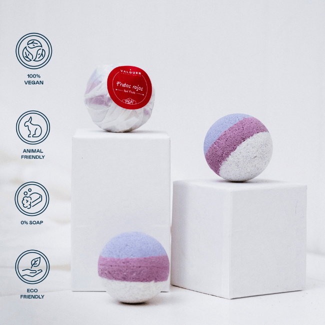 Pack bombas de baño - 9 uds. de la misma fragancia - Montber Professional Brand