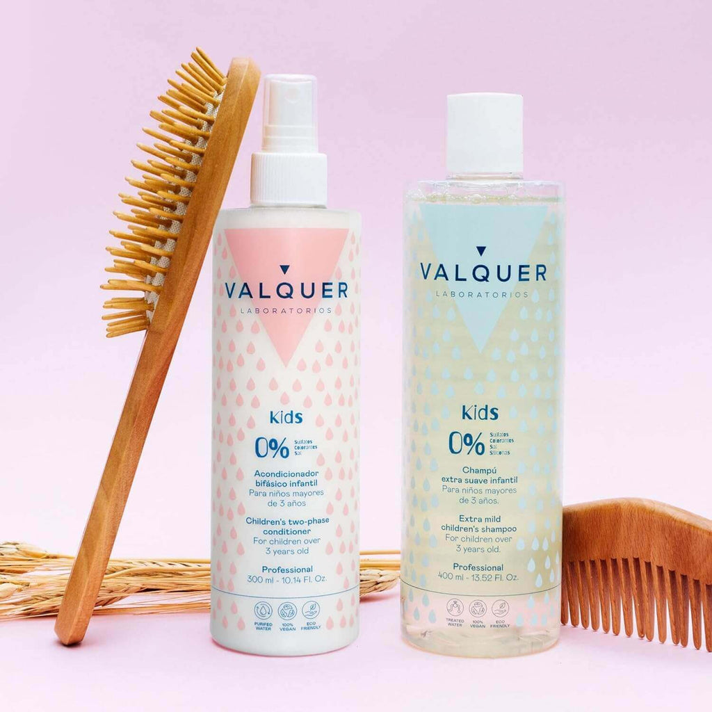 Pack Champú y Acondicionador Bifásico Infantil - 700 ml - Montber Professional Brand