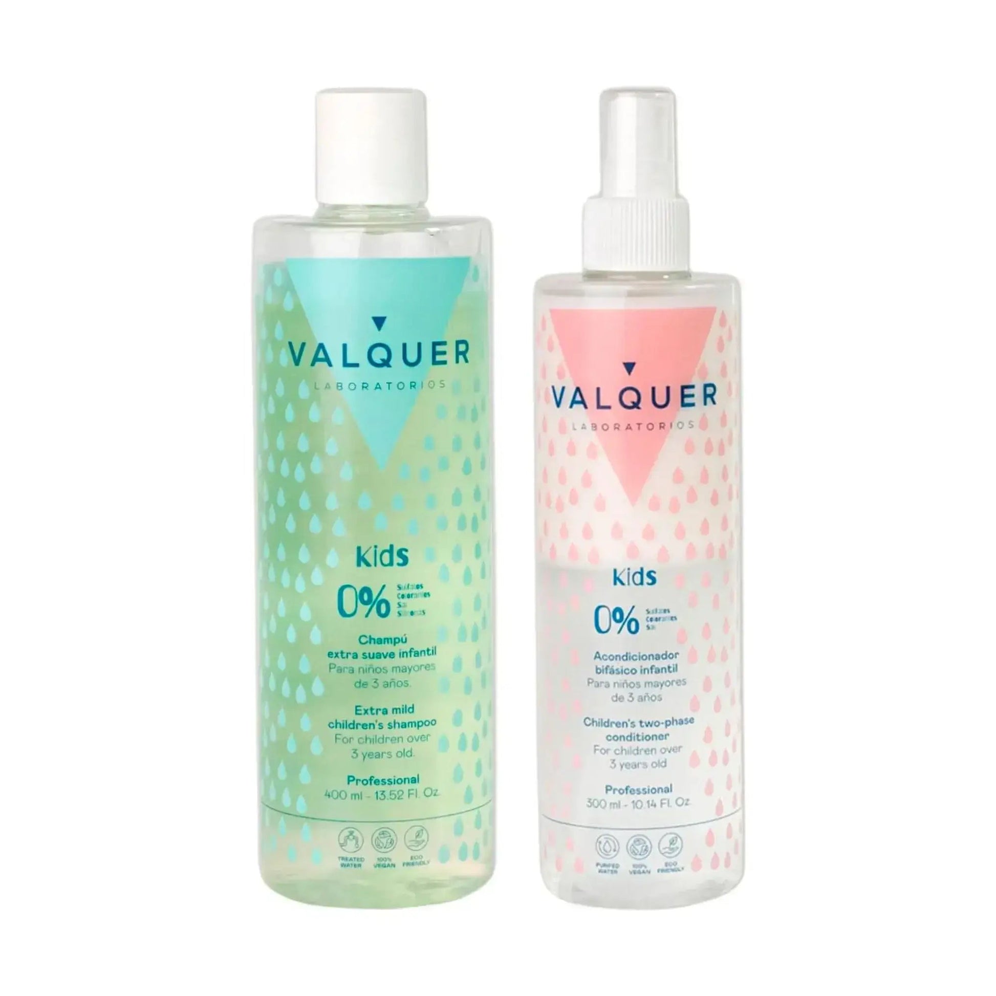 Pack Champú y Acondicionador Bifásico Infantil - 700 ml - Montber Professional Brand