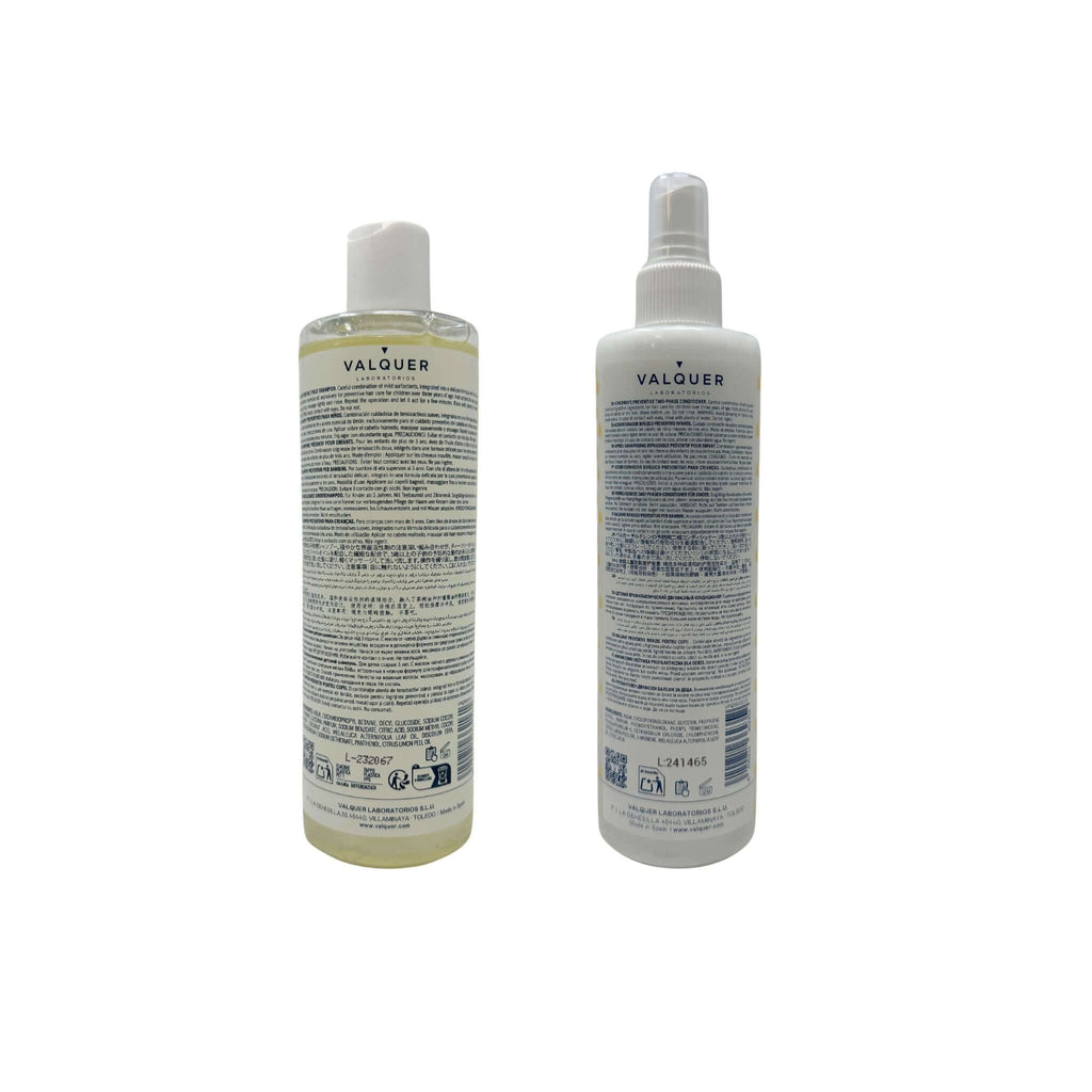 Pack champú y acondicionador bifásico preventivo infantil - 700 ml - Montber Professional Brand