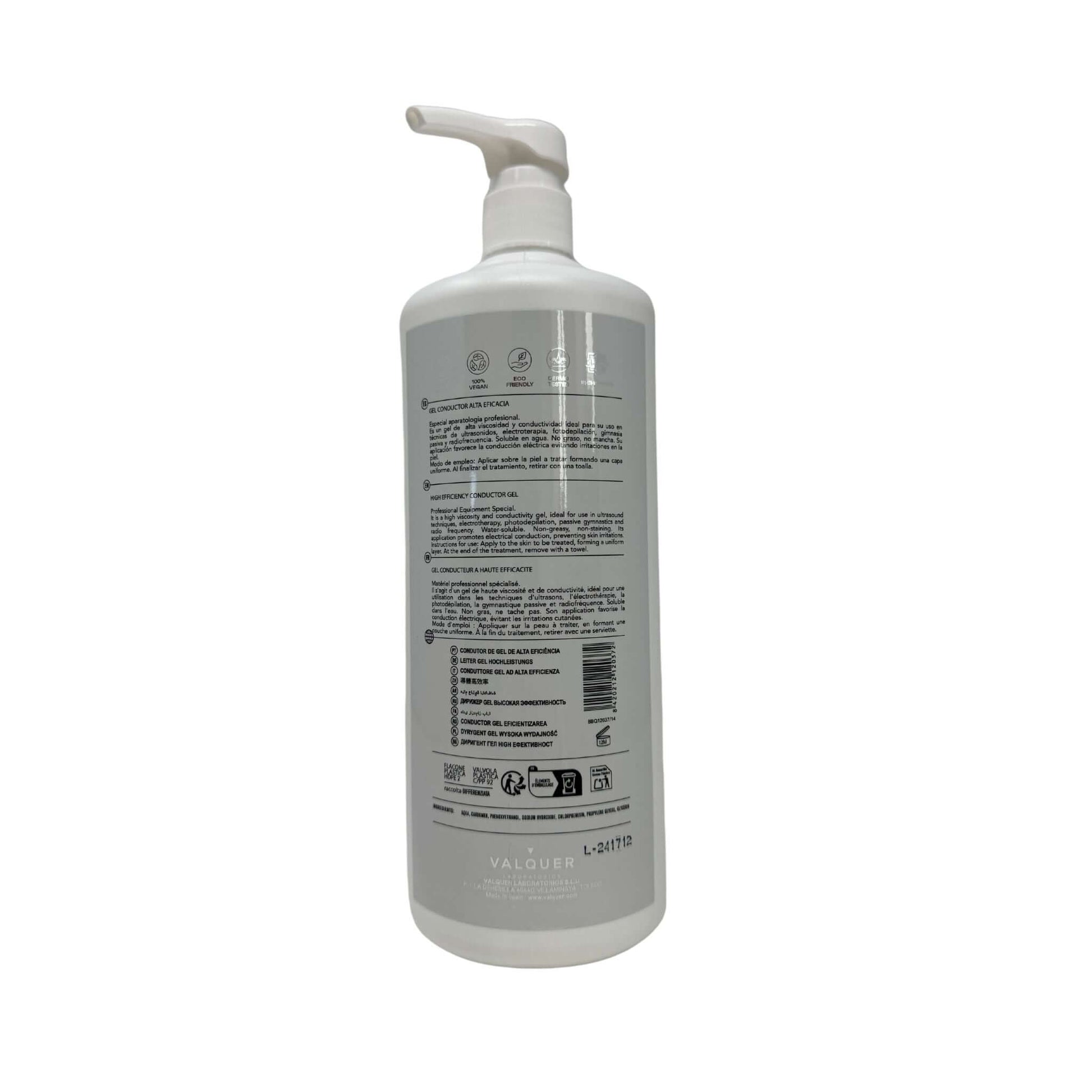 Pack Gel conductor Facial & Corporal - 2000 ml - Montber Professional Brand