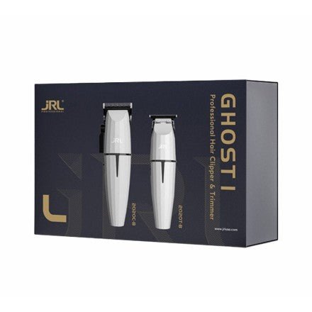 Pack JRL Ghost 1 - Clipper et Trimmer Onyx Blanc - Montber Professional Brand