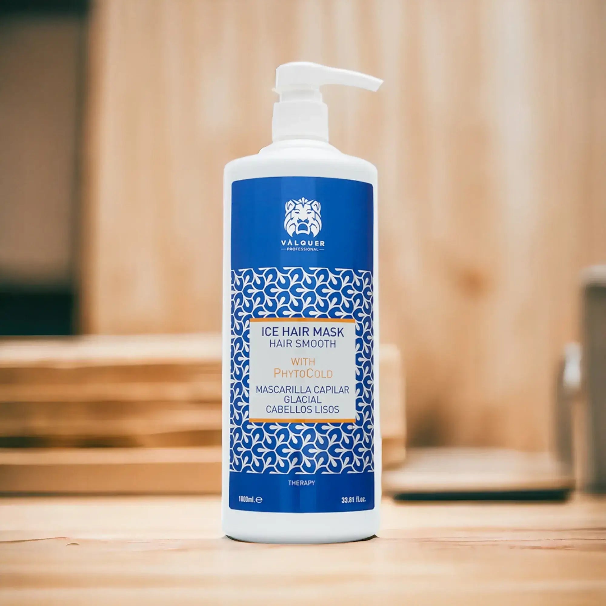 Pack para Cabellos Lisos - Champú y Mascarilla Capilar Glacial - 1000 ml + 975 ml - Montber Professional Brand