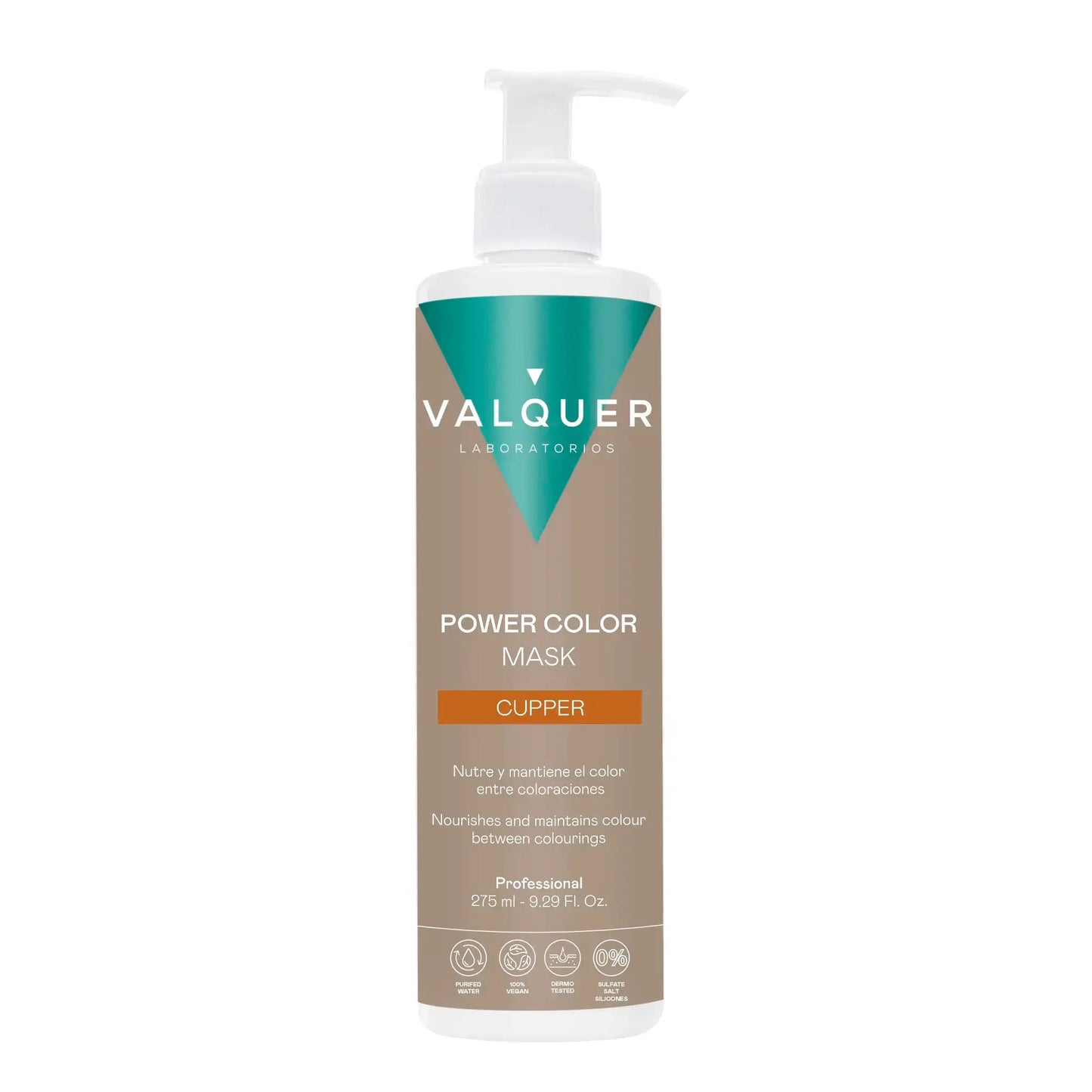Pack Power Color Cobre - Champú y Mascarilla - 675 ml - Montber Professional Brand