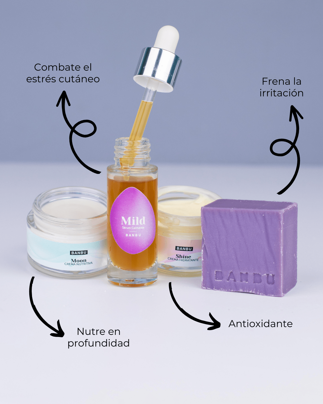 Pack Rutina Facial COMPLETA ECO - Well Aging PIEL SENSIBLE - Montber Professional Brand