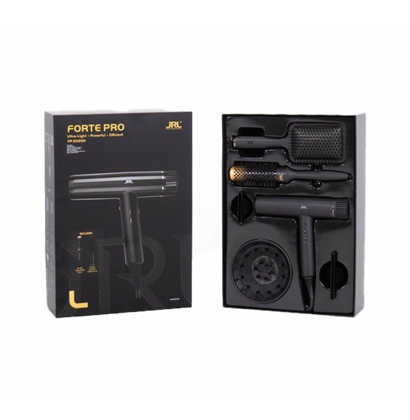 Pack Sèche Cheveux JRL Forte Pro Brushless avec 2 Brosses - Montber Professional Brand