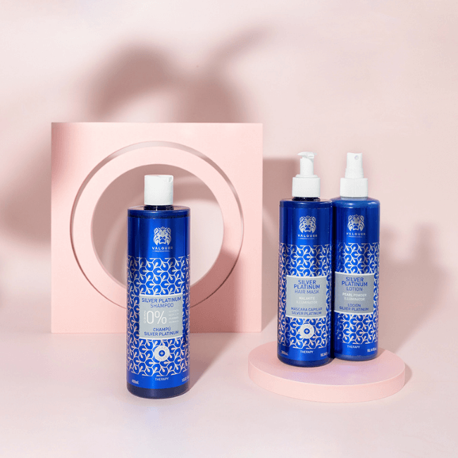 Pack Silver - Champú, Mascarilla y Loción - 1000 ml - Montber Professional Brand