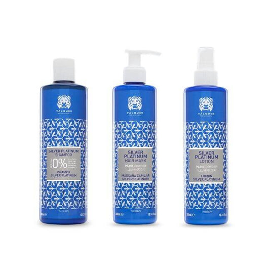 Pack Silver - Champú, Mascarilla y Loción - 1000 ml - Montber Professional Brand