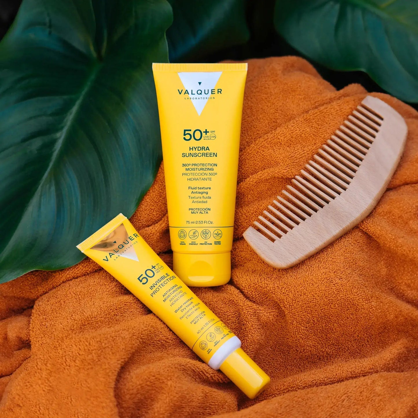 Pack Solar Facial Invisible Protection e Hydra Sunscreen SPF 50+ - 115 ml - Montber Professional Brand