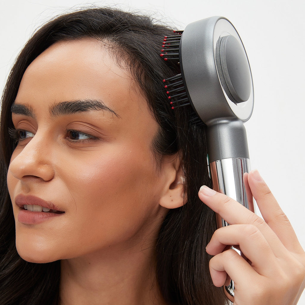 Peine Anticaída Capilar con Infrarroja y Microcorriente - Montber Professional Brand
