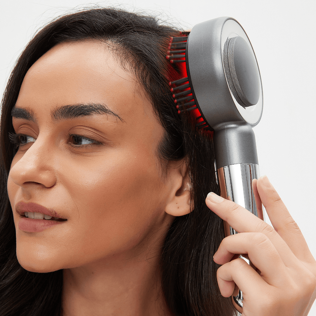 Peine Anticaída Capilar con Infrarroja y Microcorriente - Montber Professional Brand