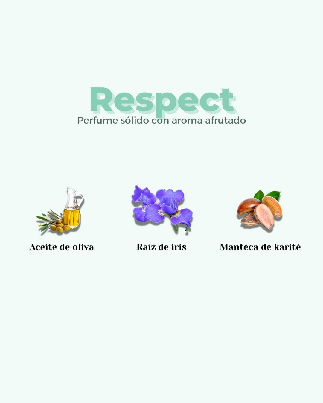 Perfume Sólido ECO Afrutado RESPECT - Montber Professional Brand