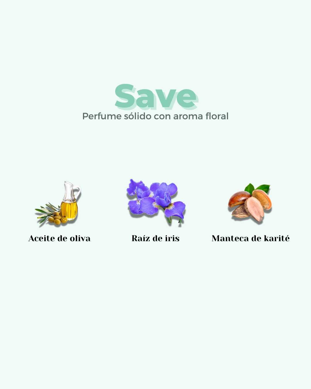 Perfume Sólido ECO Floral SAVE - Montber Professional Brand