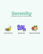 Perfume Sólido ECO SERENITY - Montber Professional Brand
