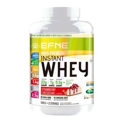 Proteina Whey Cheesecake EFNE - Sabor Cremoso y Puro para Ganar Musculo