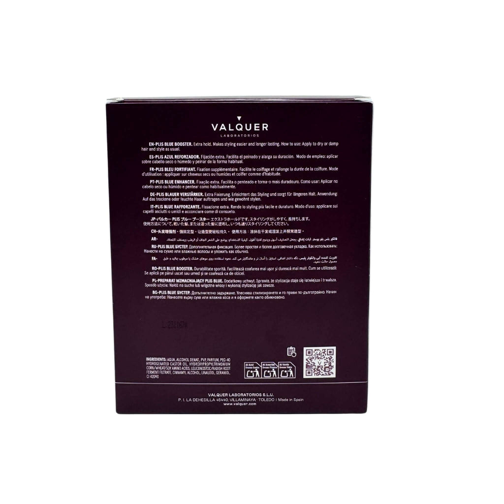 Plis azul reforzador - 12x15 ml - Montber Professional Brand